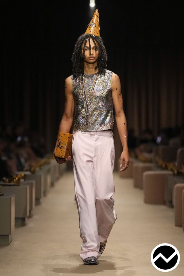 Coach, SS27 menswear, Blush, look 48