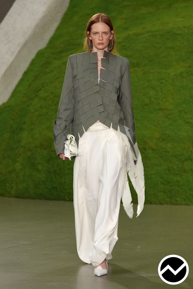 Cult Gaia, SS27 womenswear, Double Pleated Pants, look 15