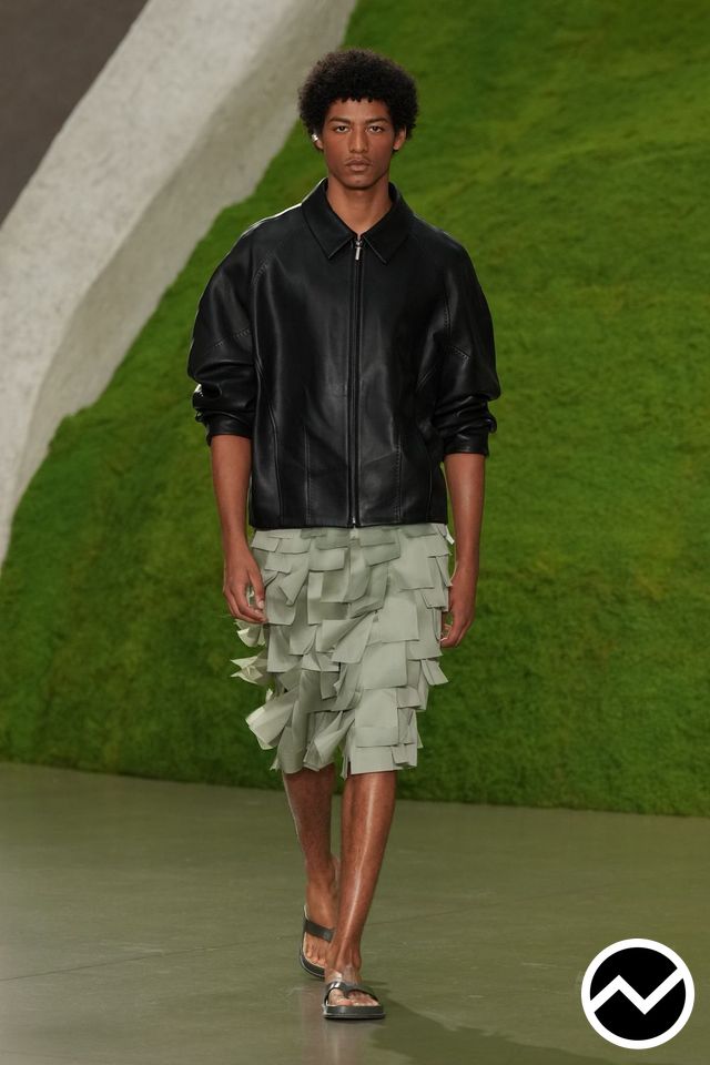Cult Gaia, SS27 menswear, Leather, look 16