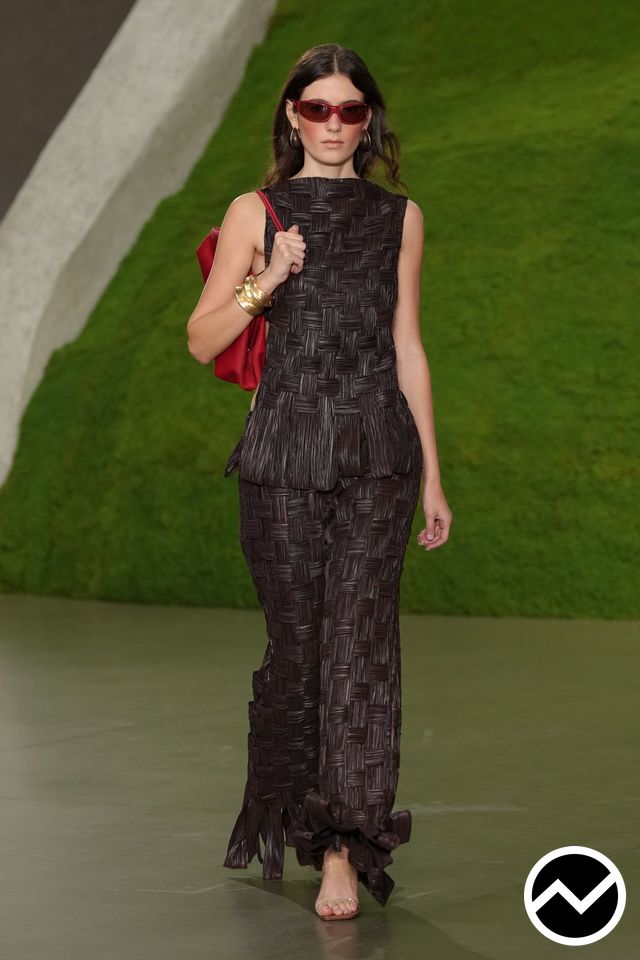 Cult Gaia, SS27 womenswear, Coffee, look 25