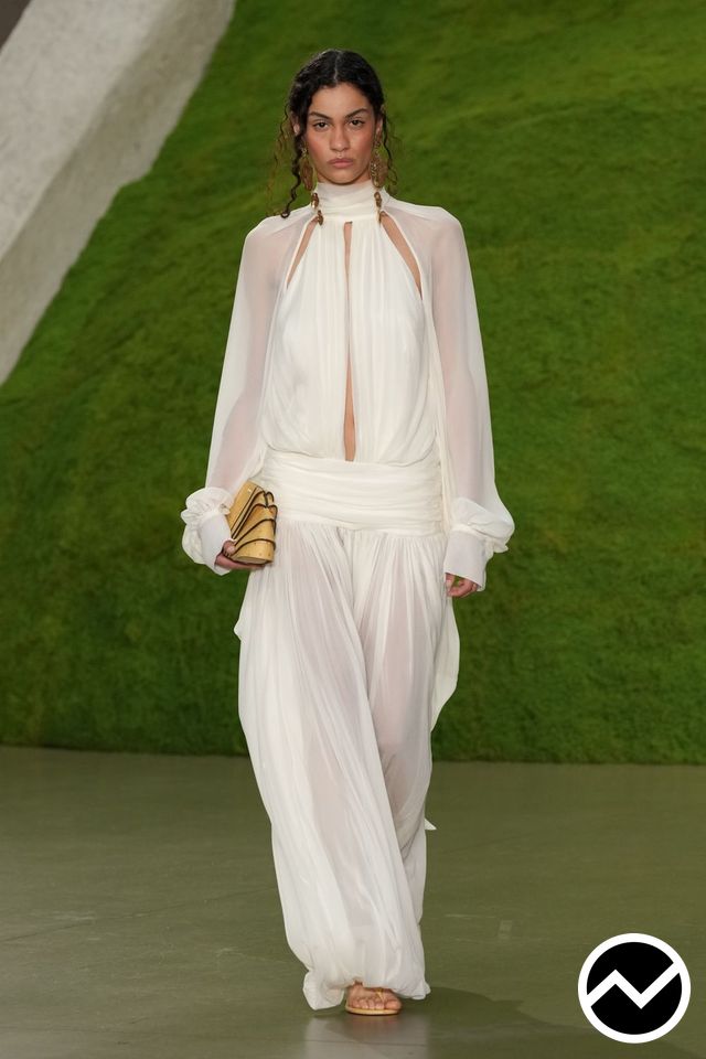 Cult Gaia, SS27 womenswear, White, look 55