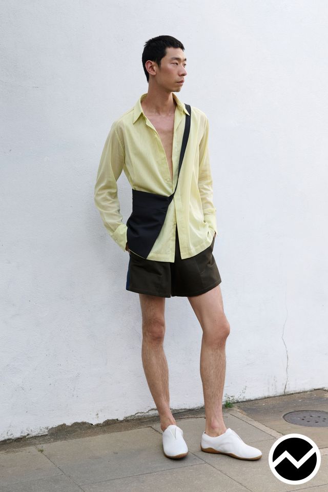 Derrick, SS27 menswear, Side Pocket Shorts, look 20