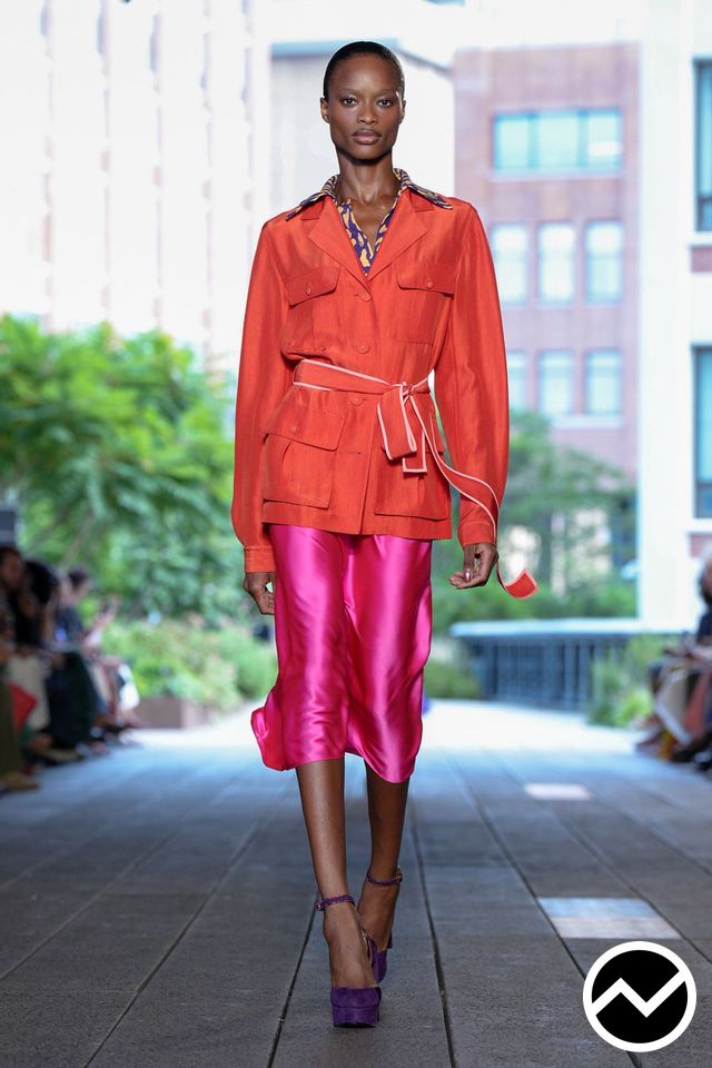 Diane Von Furstenberg, SS27 womenswear, Scarlet, look 4