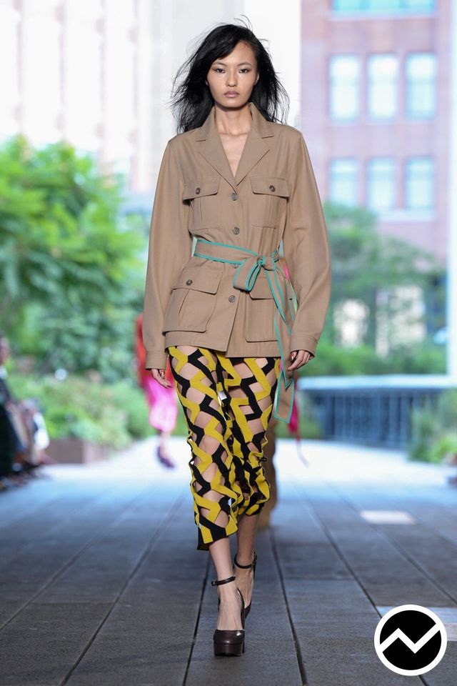Diane Von Furstenberg, Diane Von Furstenberg SS27 womenswear, look 8