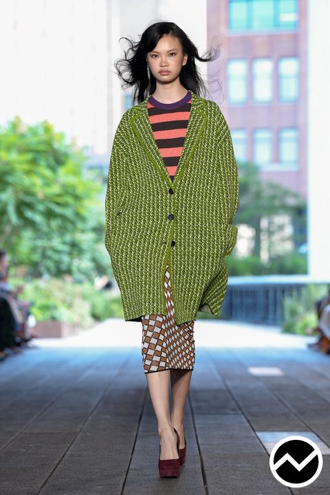 Diane Von Furstenberg, SS27 womenswear, Rib Knit, look 27