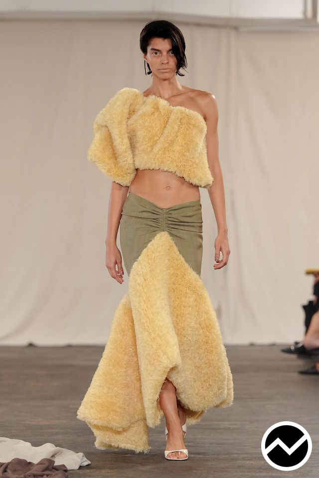 Diotima, SS27 womenswear, Fur, look 17