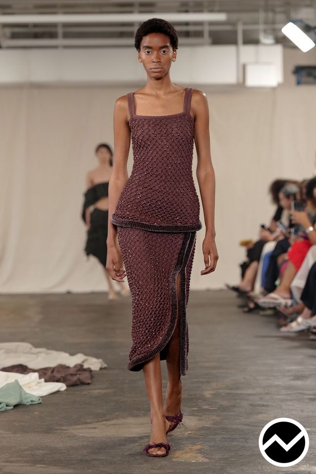 Diotima, SS27 womenswear, Sweater Knit, look 24