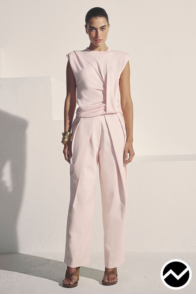 Donna Karan, SS27 womenswear, Blush, look 2