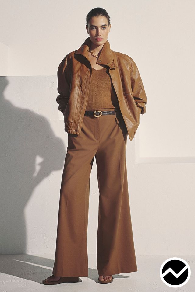 Donna Karan, SS27 womenswear, Wide Leg Pants, look 18
