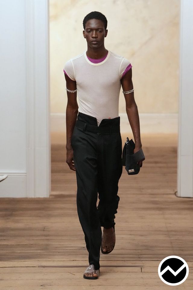 Eckhaus Latta, SS27 menswear, Androgynous, look 12
