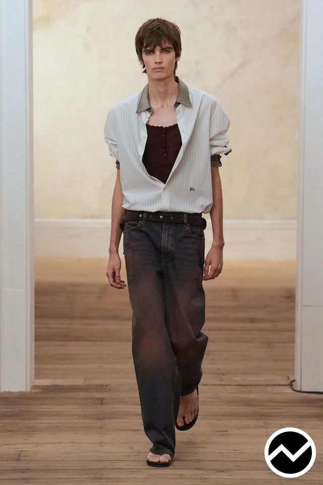 Eckhaus Latta, SS27 menswear, Ribbed, look 26