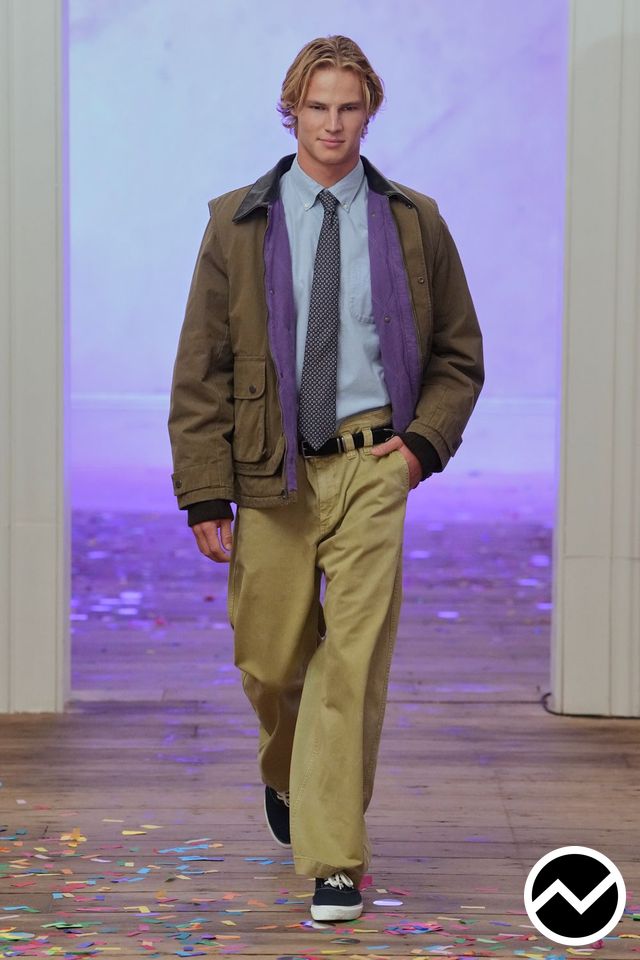 Eckhaus Latta, SS27 menswear, Preppy, look 45