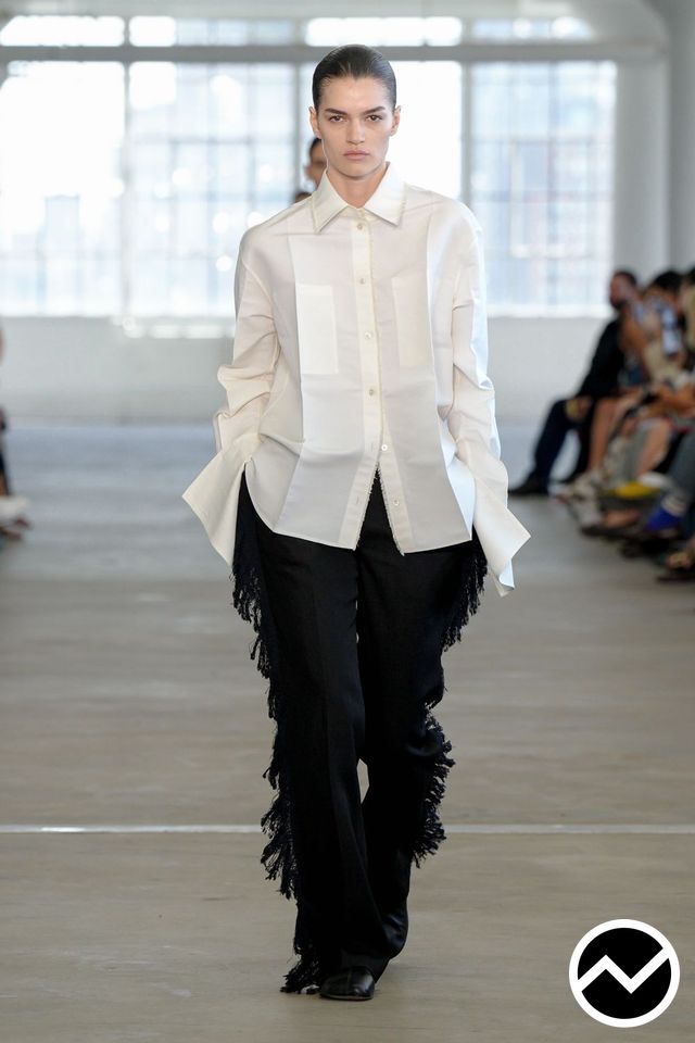 Fforme, SS27 womenswear, Extra Long Sleeve Shirts, look 10