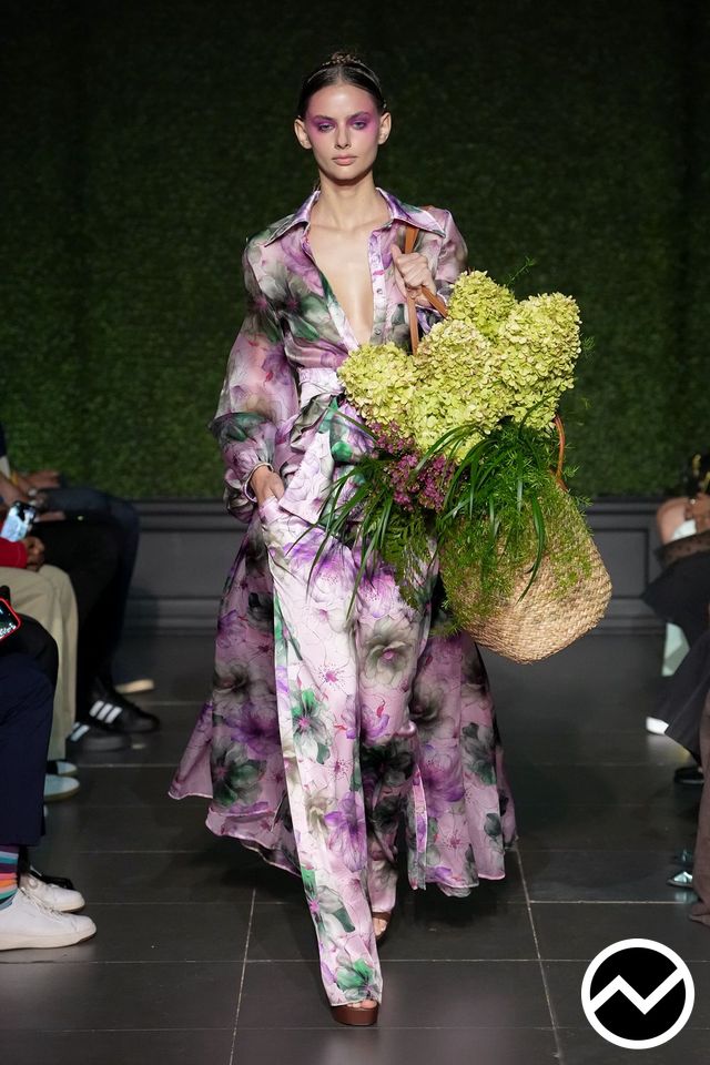 Frederick Anderson, SS27 womenswear, Orchid, look 3