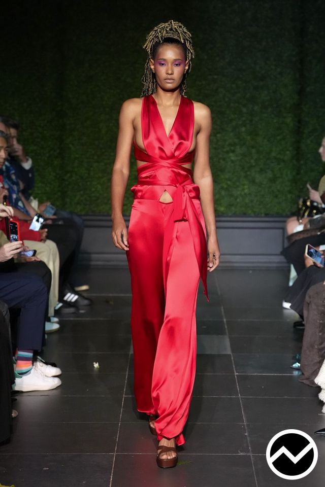 Frederick Anderson, SS27 womenswear, Coral, look 19