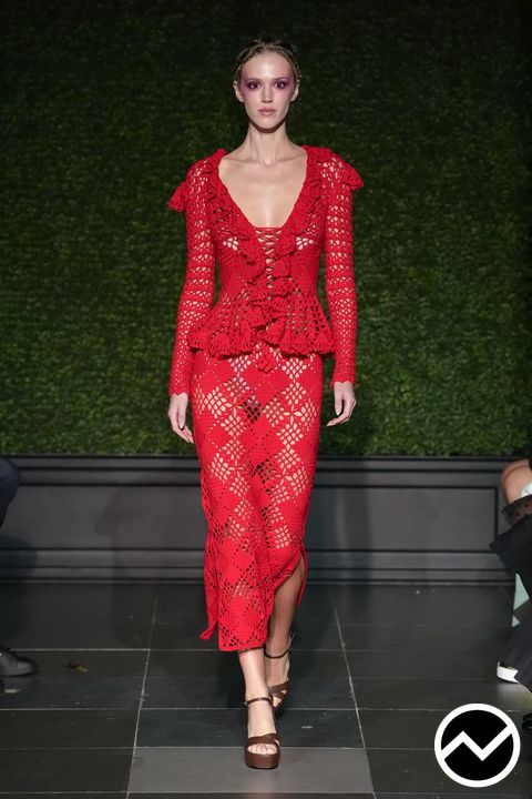 Frederick Anderson, SS27 womenswear, Scarlet, look 20