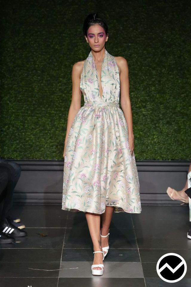 Frederick Anderson, SS27 womenswear, Halter Dress, look 35