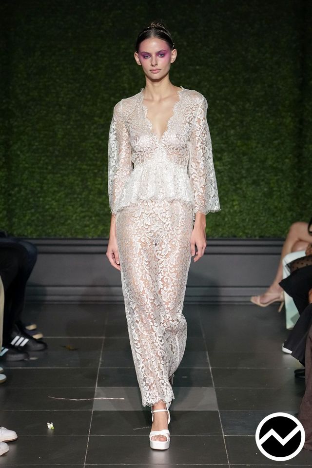 Frederick Anderson, SS27 womenswear, Lace, look 39