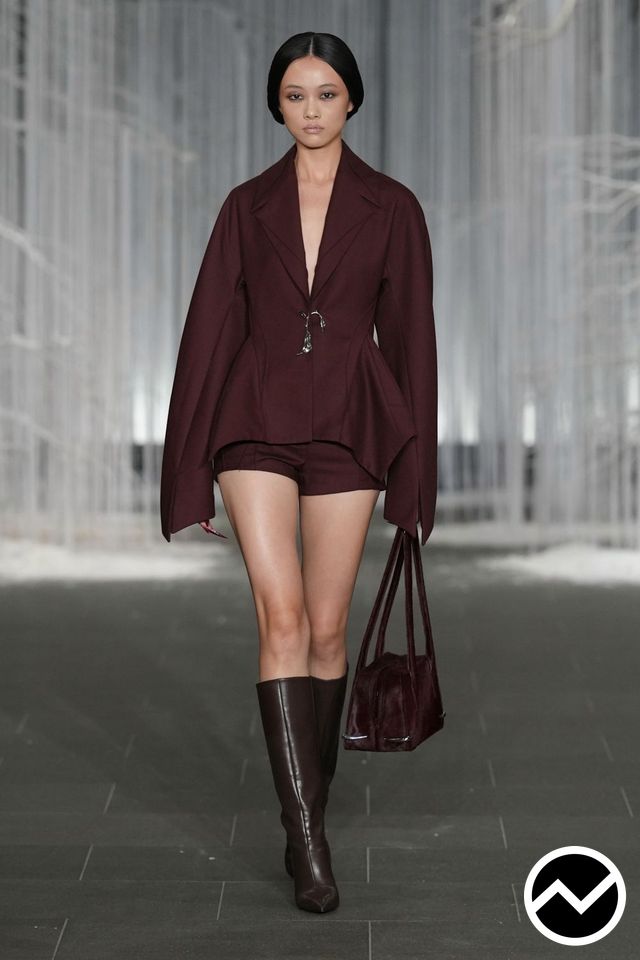 Grace Ling, SS27 womenswear, Hot Pant Shorts, look 5