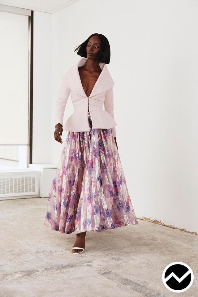 Greta Constantine, SS27 womenswear, Blush, look 5