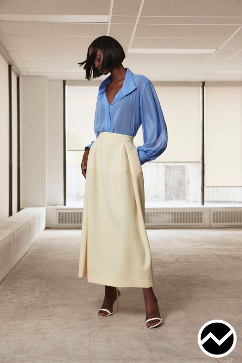 Greta Constantine, SS27 womenswear, High-Rise Skirts, look 6