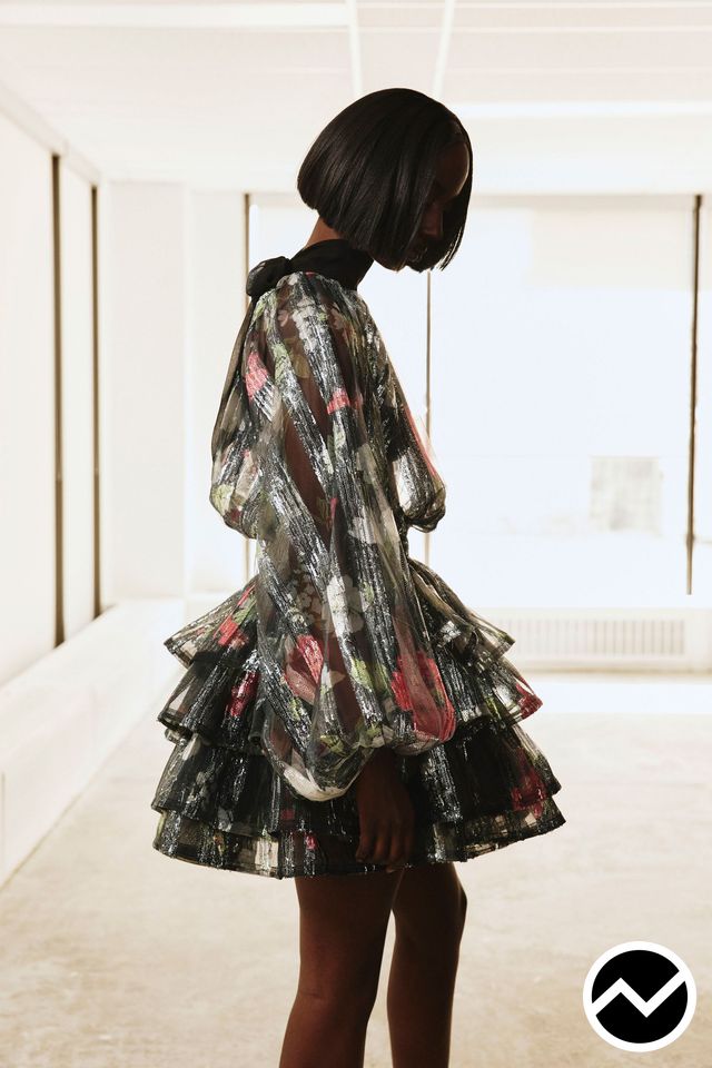 Greta Constantine, SS27 womenswear, Moss, look 13