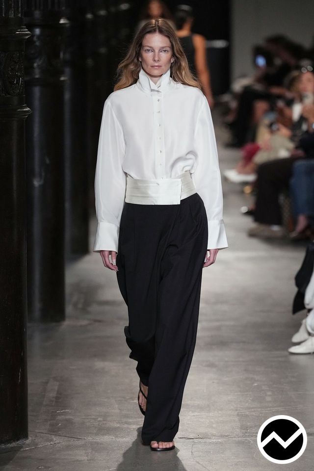 Heirlome, SS27 womenswear, Single Pleated Pants, look 7