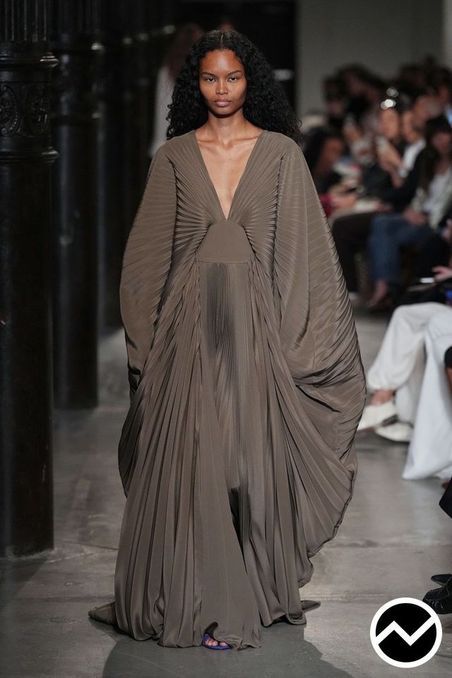 Heirlome, SS27 womenswear, Draped Dress, look 32