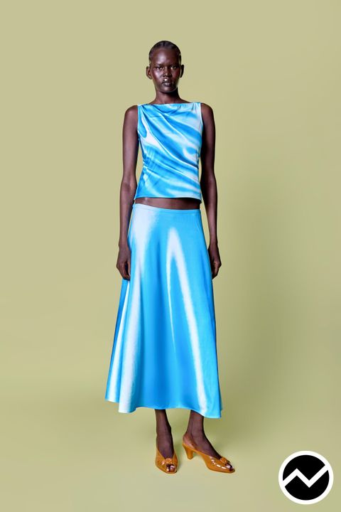 Kate Barton, SS27 womenswear, Mid-Rise Skirts, look 16