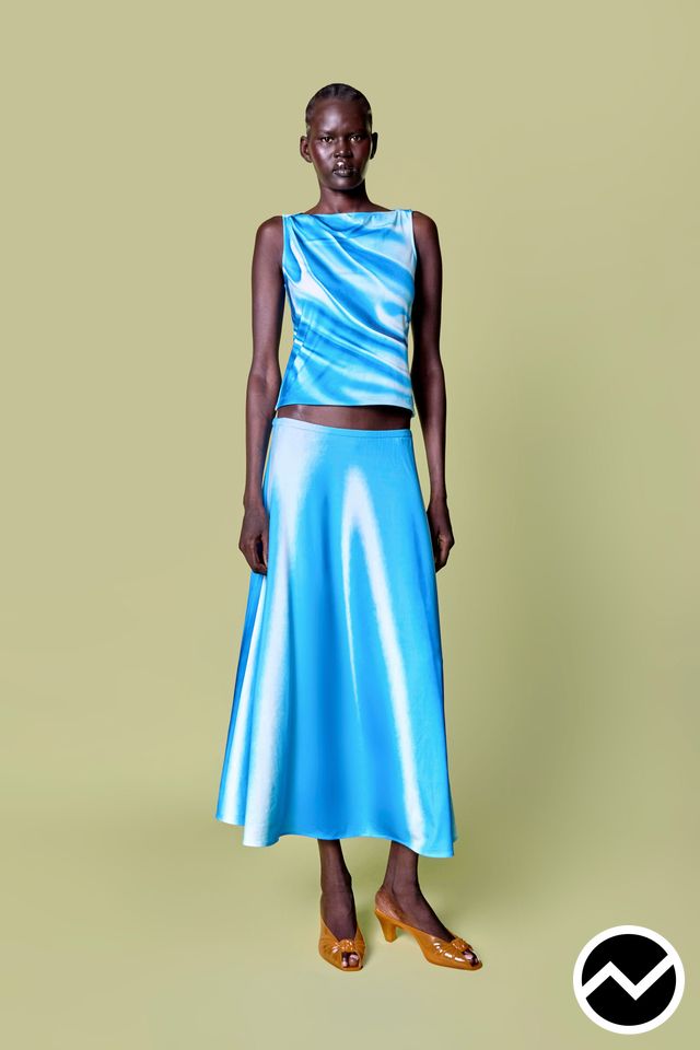 Kate Barton, SS27 womenswear, Baby Blue, look 16