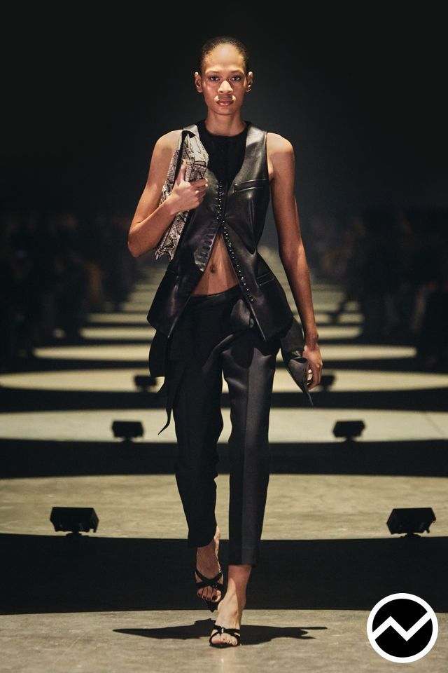 Khaite, SS27 womenswear, Waistcoat, look 33