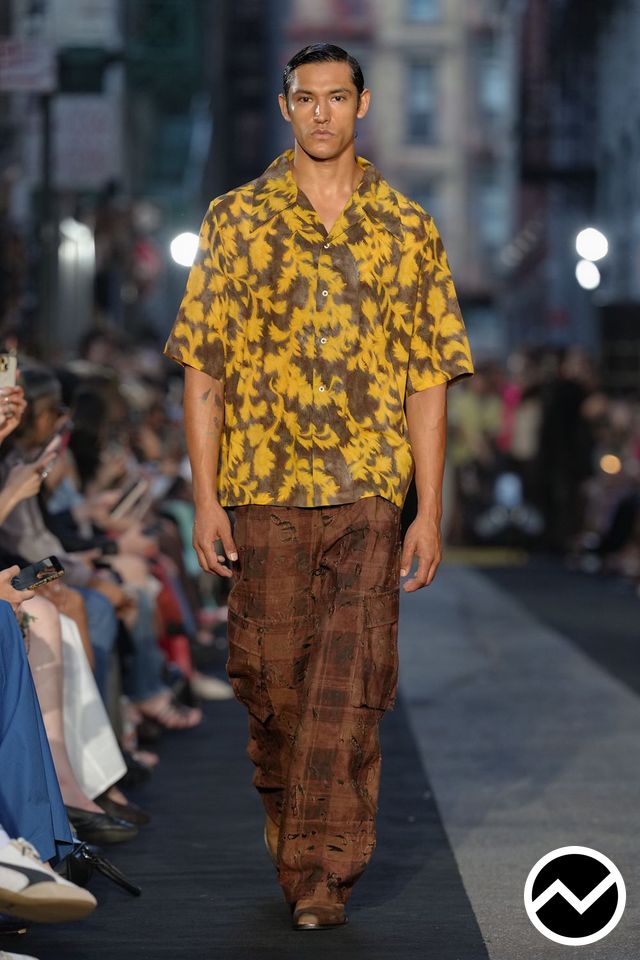 Kim Shui, SS27 menswear, Checked, look 22