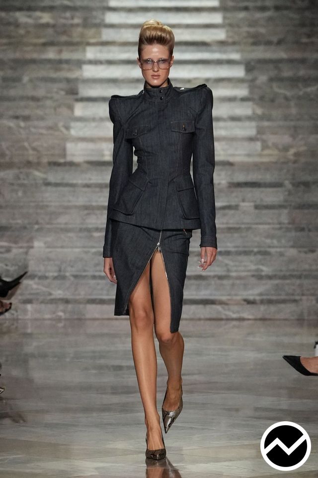 Laquan Smith SS27 womenswear, look 1