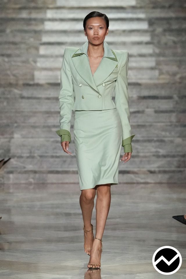Laquan Smith, SS27 womenswear, Power Dressing, look 17