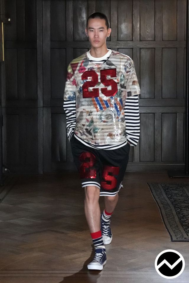 Libertine, SS27 menswear, Letters & Numbers, look 54