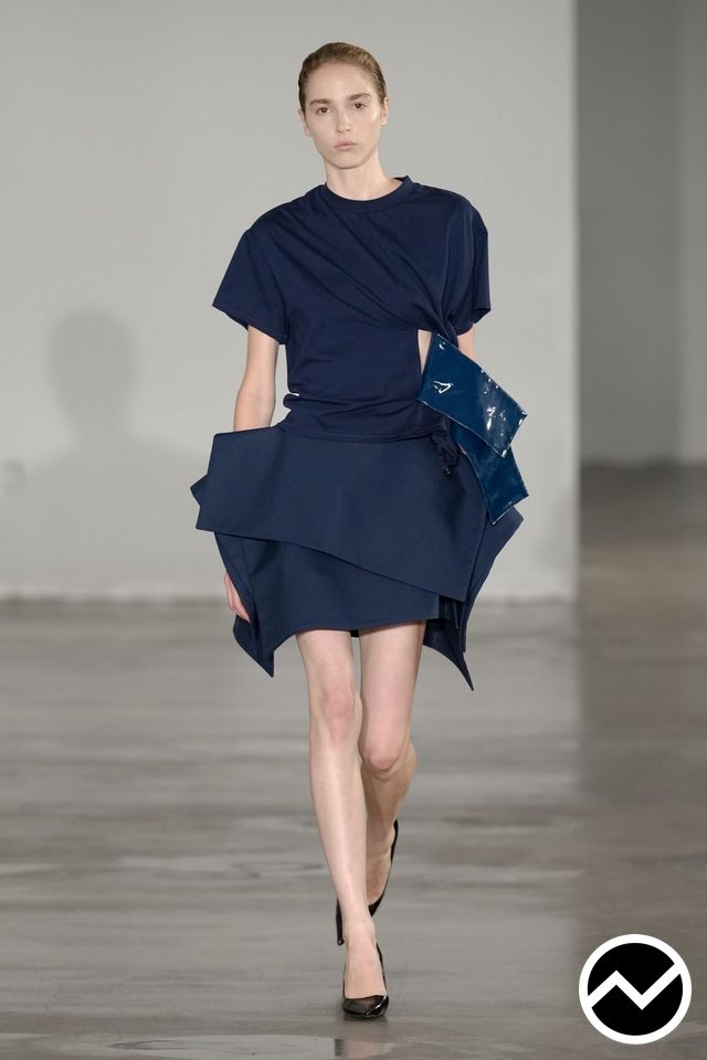 Lii, SS27 womenswear, Midnight Blue, look 2