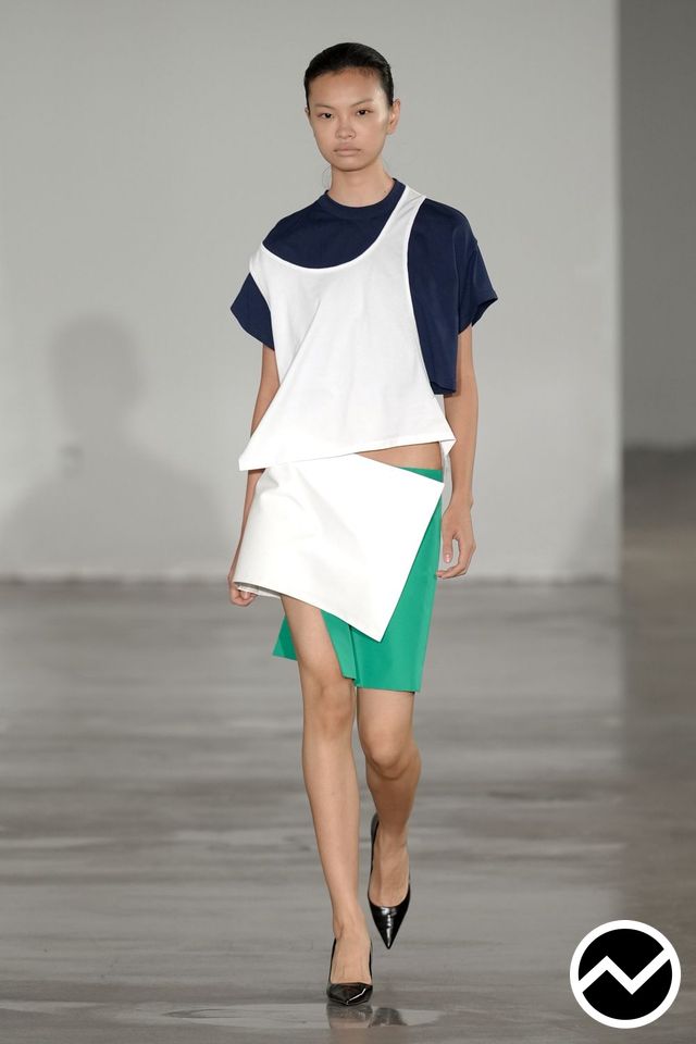 Lii, SS27 womenswear, Asymmetric Hem Top, look 5