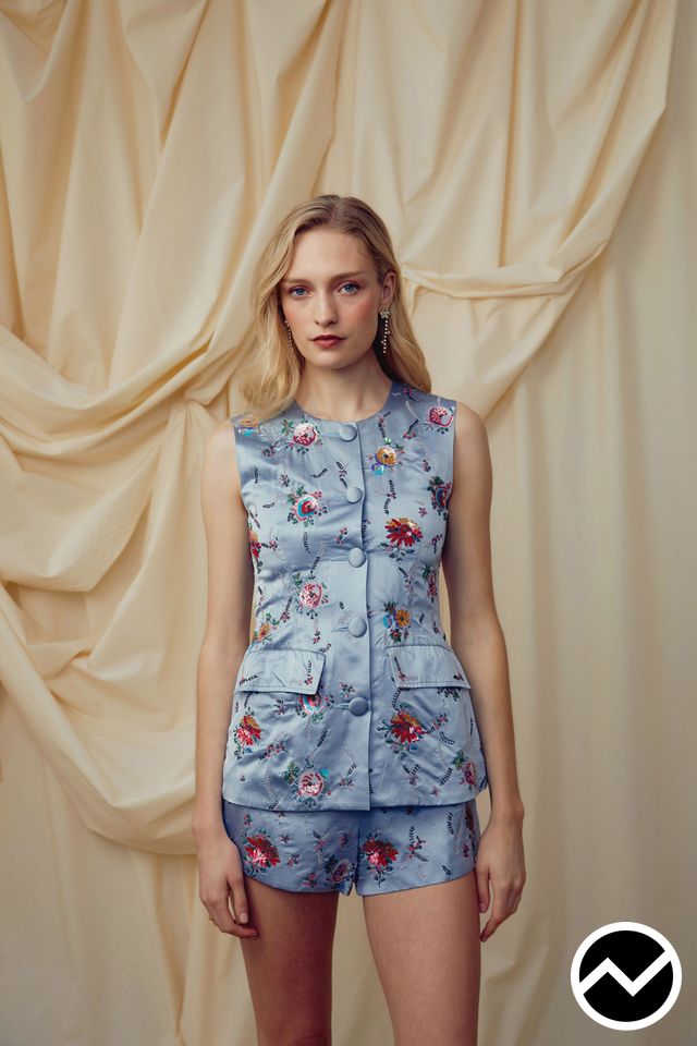 Markarian, SS27 womenswear, Waistcoat, look 9