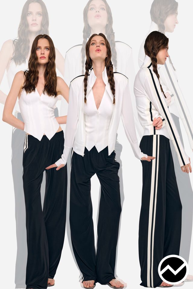 Norma Kamali, SS27 womenswear, Sportcore, look 4