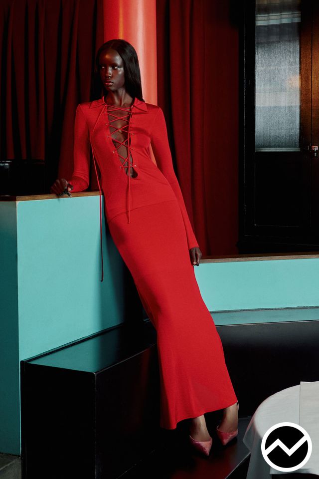 Priscavera, SS27 womenswear, Scarlet, look 21