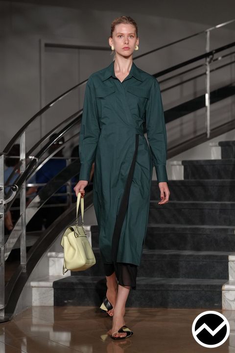 Proenza Schouler, SS27 womenswear, Pine Green, look 13