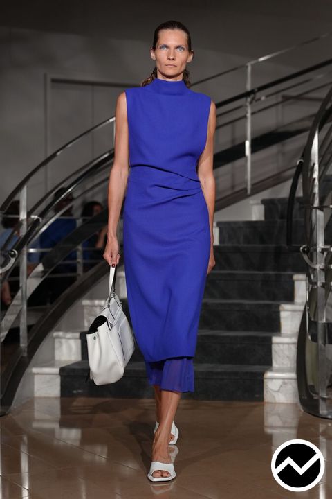 Proenza Schouler, SS27 womenswear, Royal Blue, look 20