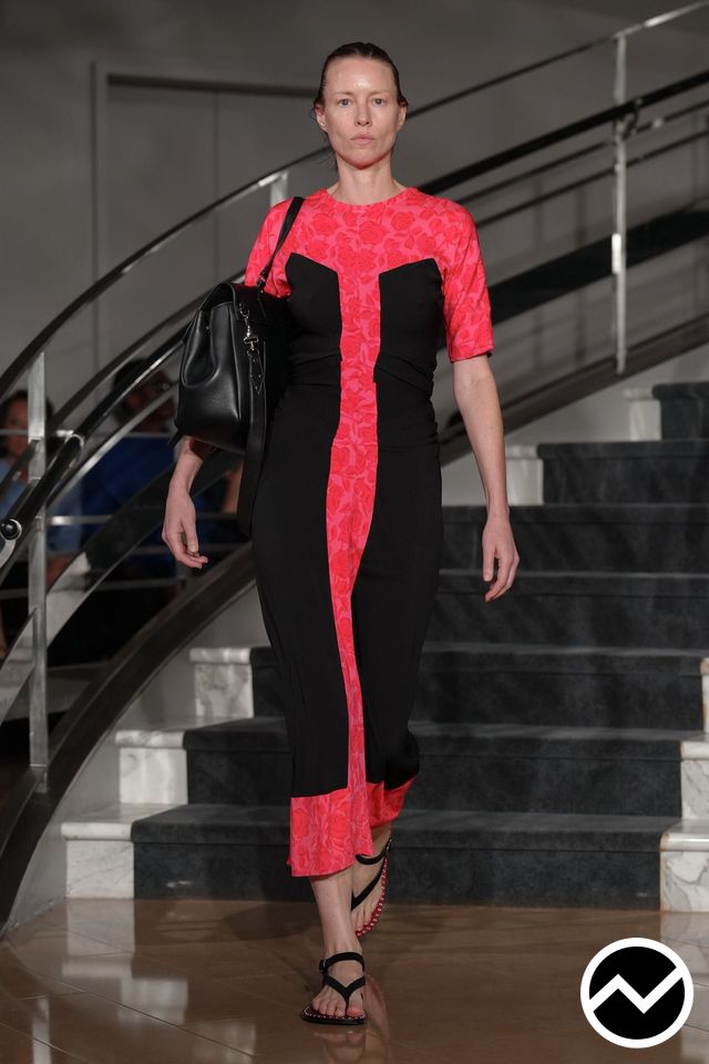 Proenza Schouler, SS27 womenswear, Coral, look 28