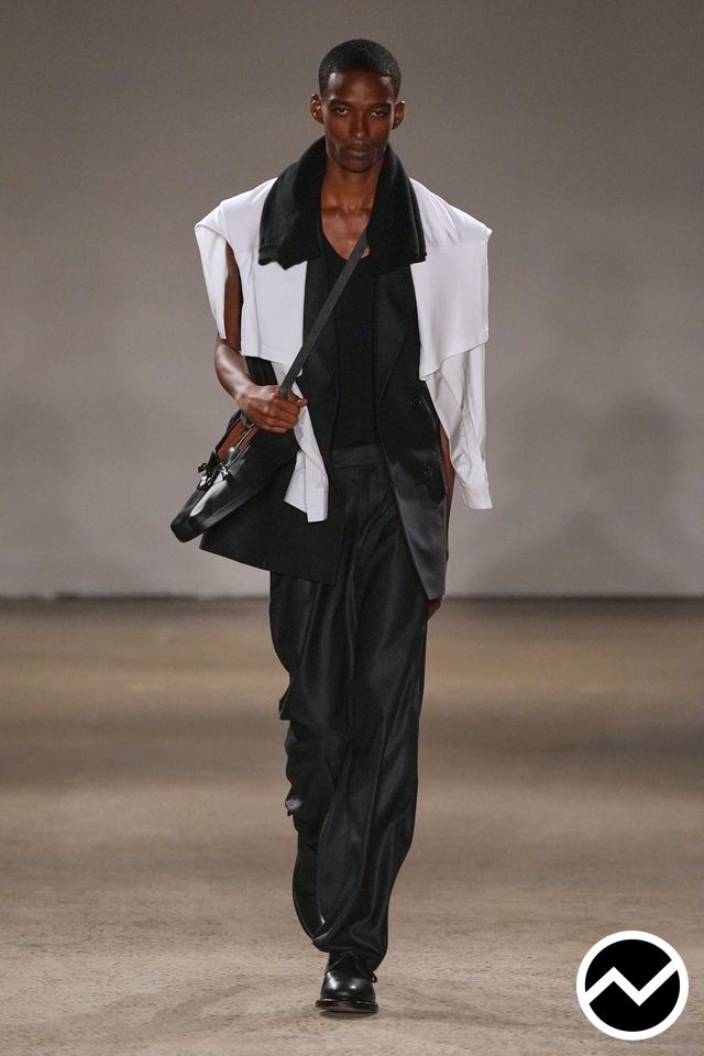 Public School SS27 menswear, look 1
