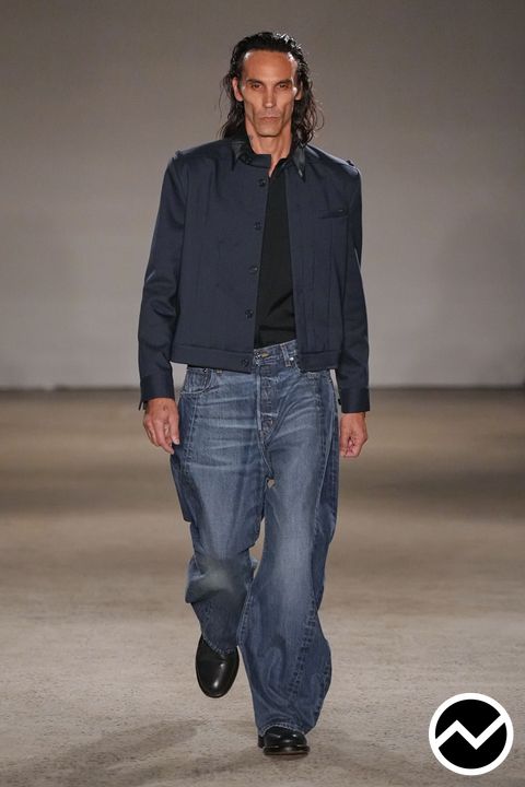 Public School, SS27 menswear, Denim, look 5