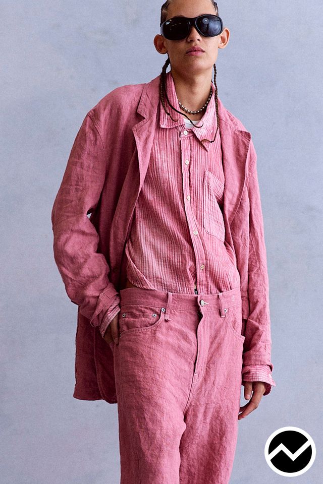 R13, SS27 menswear, Fuchsia, look 76