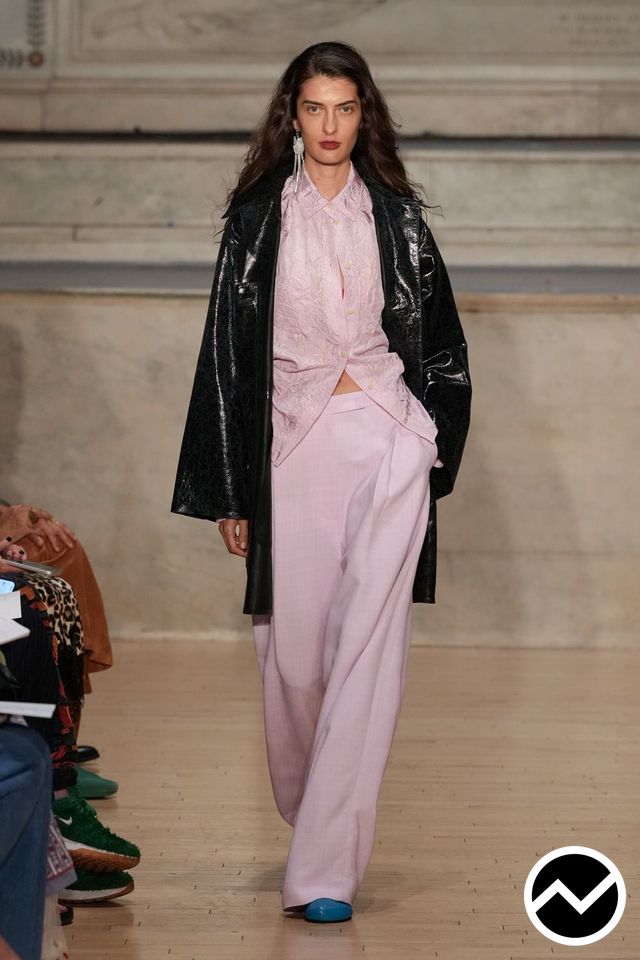 Rachel Comey, SS27 womenswear, Drop Shoulder Coat, look 35