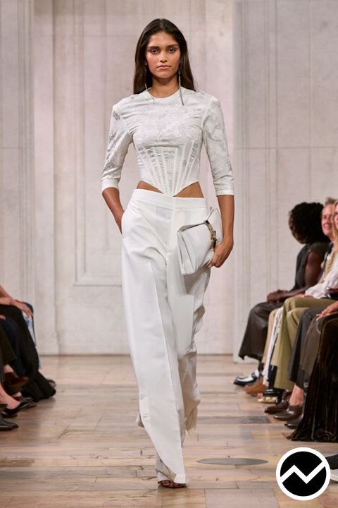 Ralph Lauren SS27 womenswear, look 1
