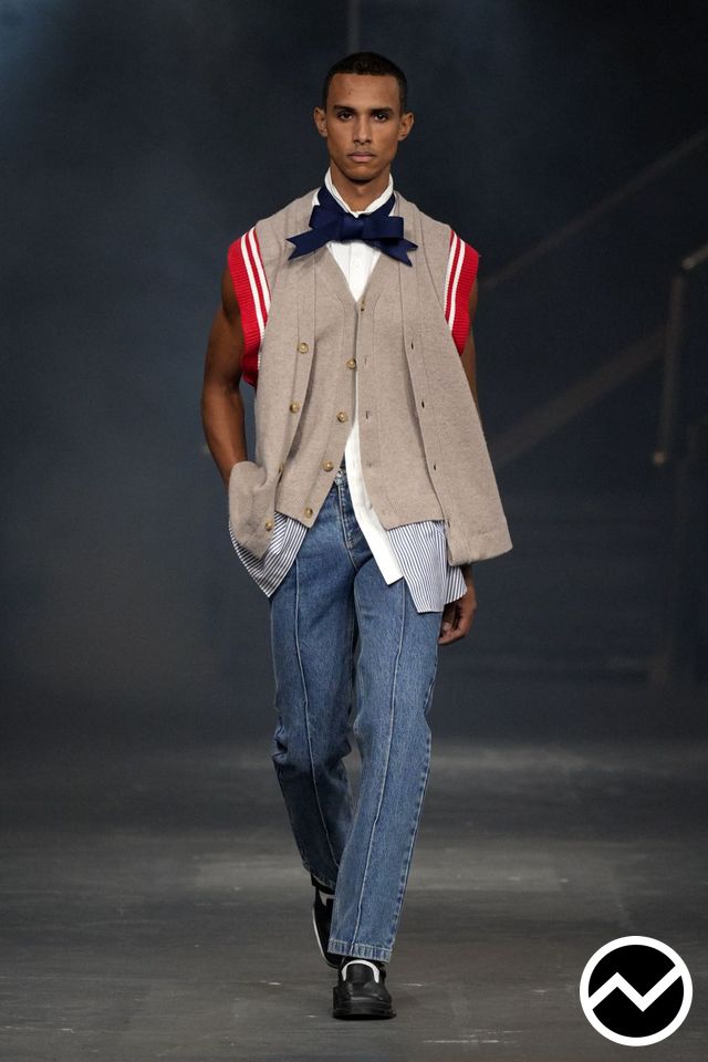 Romeo Hunte, SS27 menswear, Scarlet, look 3