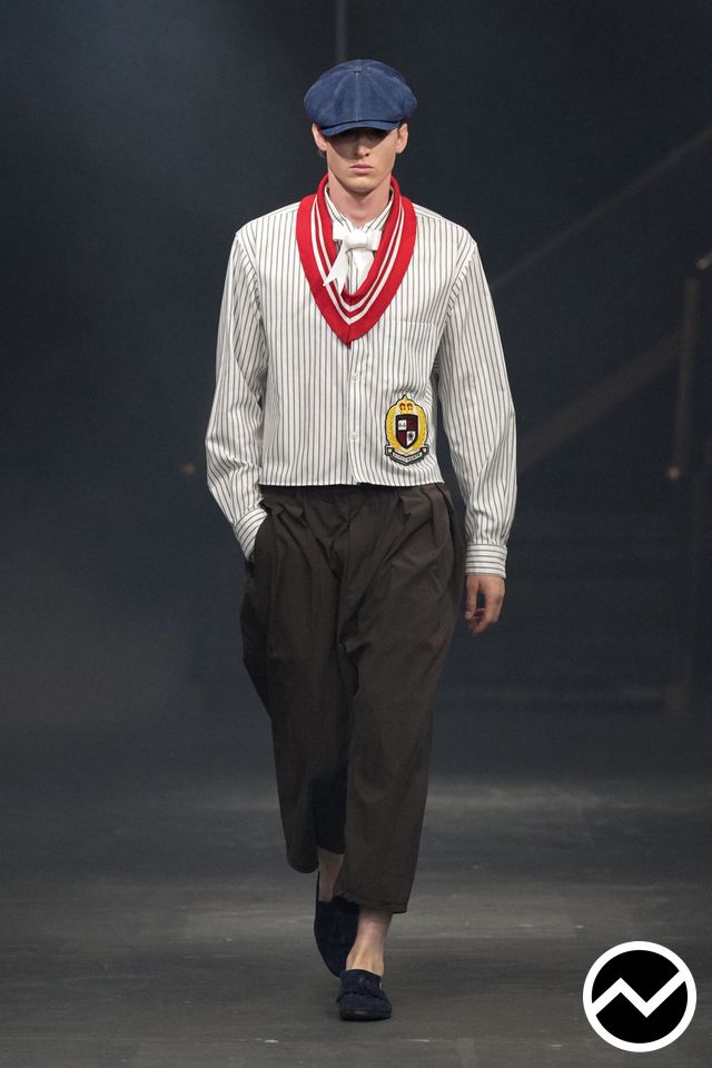 Romeo Hunte, SS27 menswear, Preppy, look 8